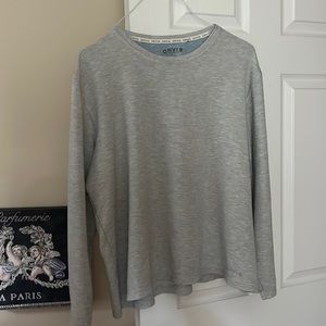 Orvis Classic Collection Men’s Long sleeve XL grey stripped good used condition